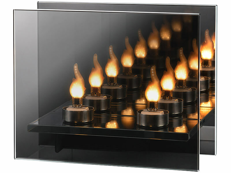 ; LED-Echtwachskerzen mit beweglicher Flamme und Ausblasfunktion LED-Echtwachskerzen mit beweglicher Flamme und Ausblasfunktion