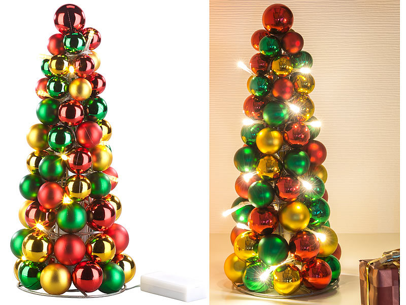 ; Deko-Tannengirlanden, Deko-Holzleitern in Weihnachtsbaum-FormTisch-LED-Weihnachts-Nadelbaum 