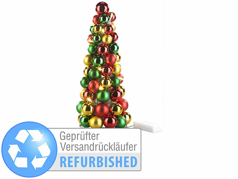 ; Deko-Holzleitern in Weihnachtsbaum-Form 