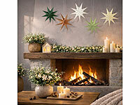 ; LED-Deko-Weihnachtssterne, Faltbare Weihnachtssterne zum Aufhängen LED-Deko-Weihnachtssterne, Faltbare Weihnachtssterne zum Aufhängen LED-Deko-Weihnachtssterne, Faltbare Weihnachtssterne zum Aufhängen