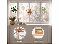 ; LED-Deko-Weihnachtssterne, Faltbare Weihnachtssterne zum Aufhängen LED-Deko-Weihnachtssterne, Faltbare Weihnachtssterne zum Aufhängen LED-Deko-Weihnachtssterne, Faltbare Weihnachtssterne zum Aufhängen