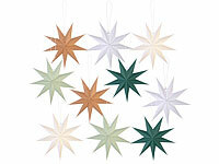 Britesta Dekostern, Papierfaltsterne, Papierstern-Sets; Weihnachts- und Adventsgestecke Weihnachts- und Adventsgestecke Weihnachts- und Adventsgestecke 