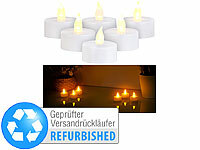 Britesta; LED-Echtwachskerzen mit beweglichen Flammen 