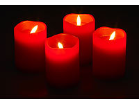 ; Adventskränze mit LED-Kerzen 